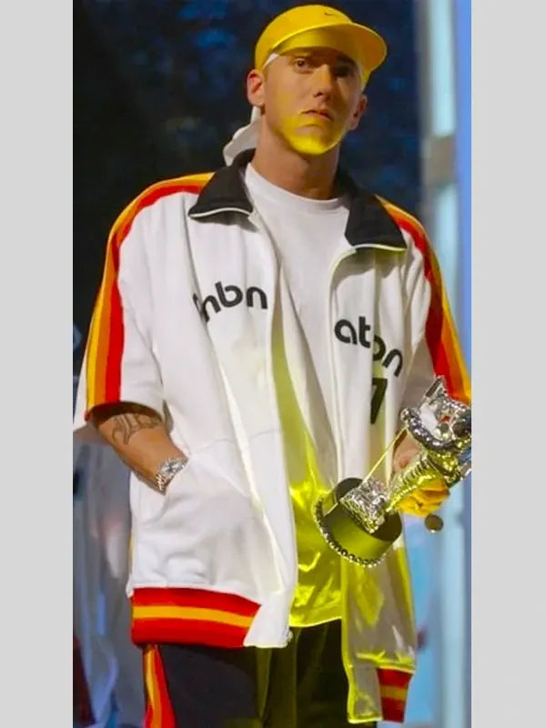 Eminem Hip Hop Jacket White