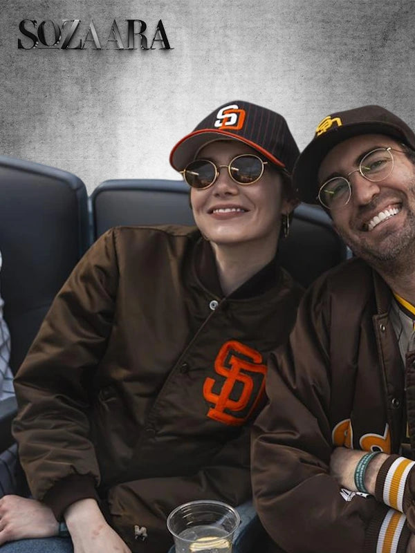 Emma Stone San Diego Padres Jacket