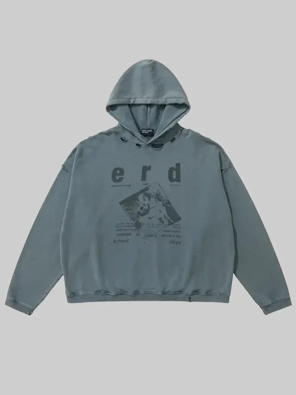 Enfants Riches Deprimes Erd School Days Hoodie Blue