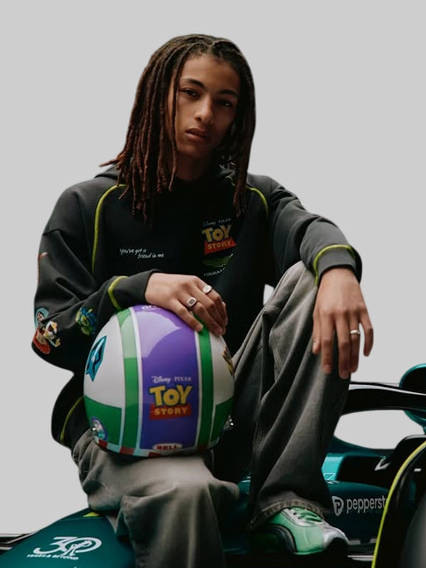 F1 Aston Martin X Toy Story Sweatshirt Hoodie In Black