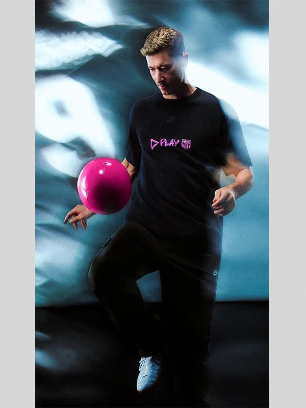 FC Barcelona x Ed Sheeran x Spotify Nike Black T Shirt