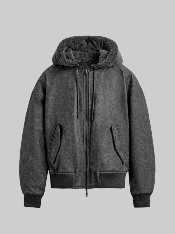 Faux Fur and Leather Zara Reversible Jacket
