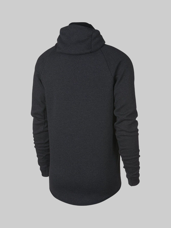 Fc Barcelona Black Tech Hoodie Jacket