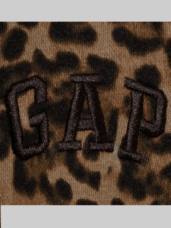 GAP Leopard Cheetah Print Hoodie
