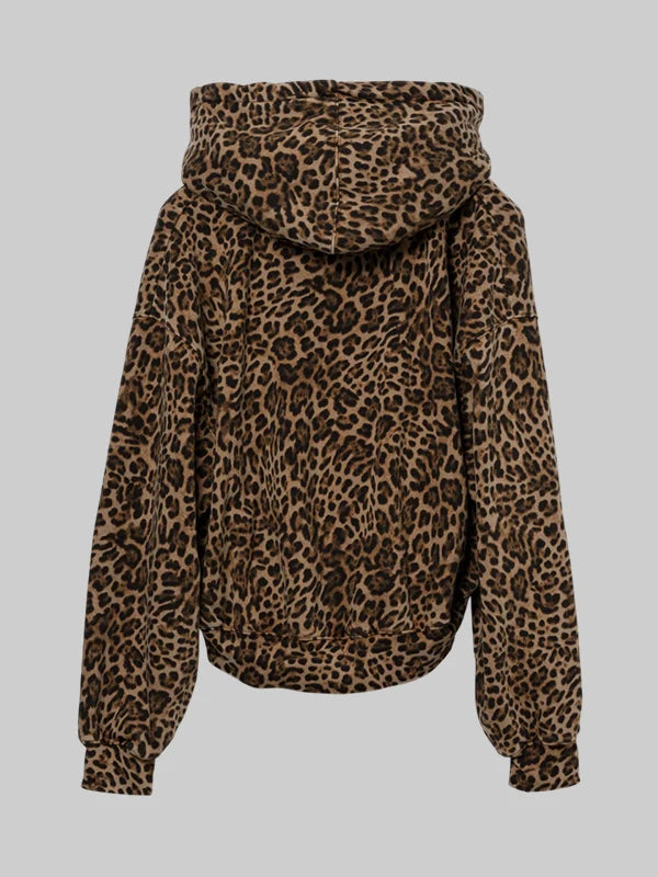 GAP Vintage Soft Crop Logo Hoodie Sweatshirt 
