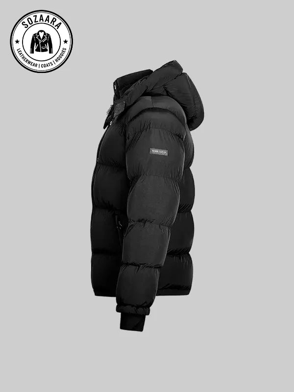 Gabos London Puffer Jacket Black