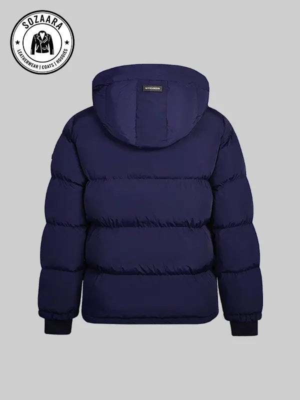 Gabos London Puffer Jacket Navy