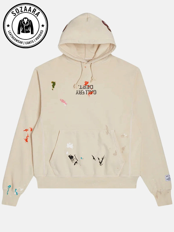 Gallery Dept Hoodie Cream