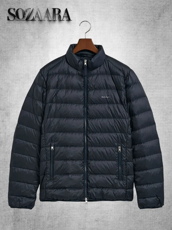 Gant Light Down Jacket Blue
