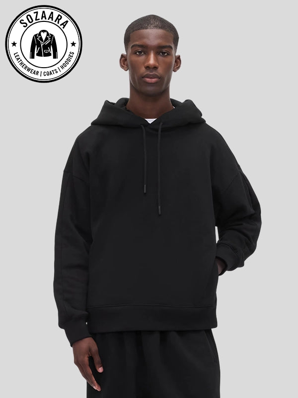 Gap x Beis Travel Hoodie Black