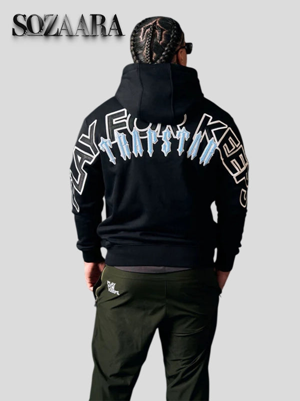 Geedup Play For Keeps x Trapstar Hoodie Black