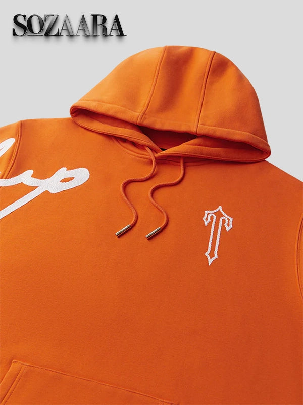 Geedup Signature x Trapstar T Orange Hoodie