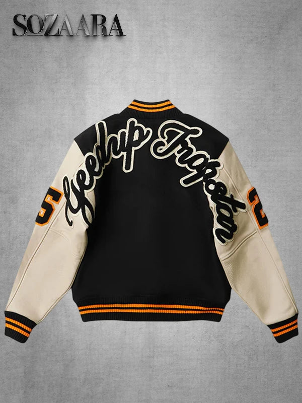 Geedup x Trapstar Letterman Jacket