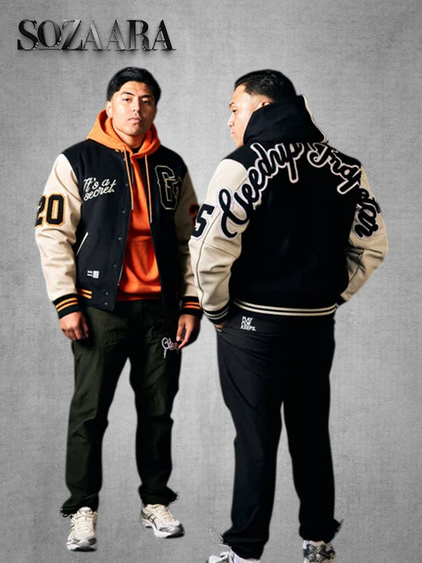 Geedup x Trapstar Letterman Varsity Jacket