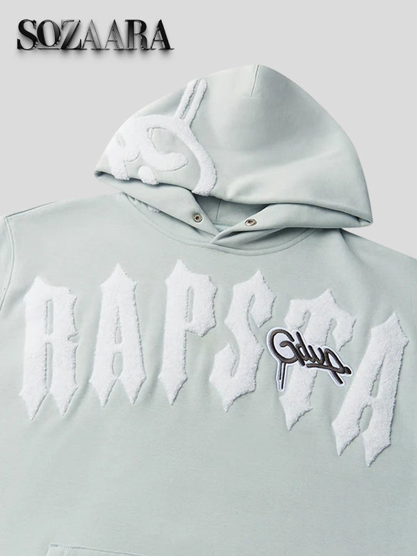 Geedup x Trapstar x Handstyle Irongate Arch Hoodie Cool Blue