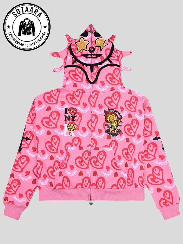 Glo Gang Hoodie Pink