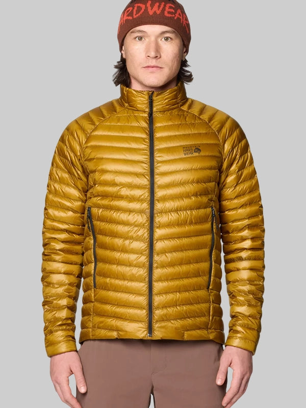 Gold Olive Mountain Hardwear Ghost Whisperer Jacket 