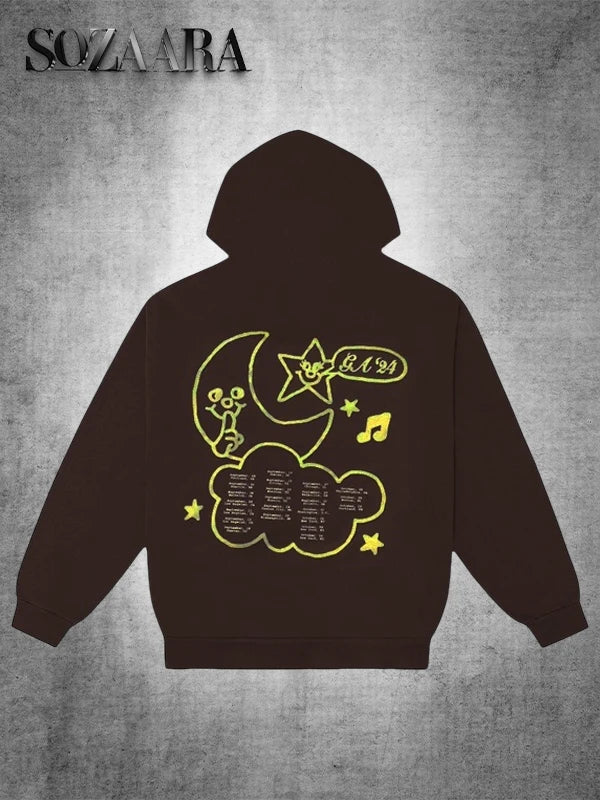 Gracie Abrams The Secret Of Us Eras Brown Hoodie