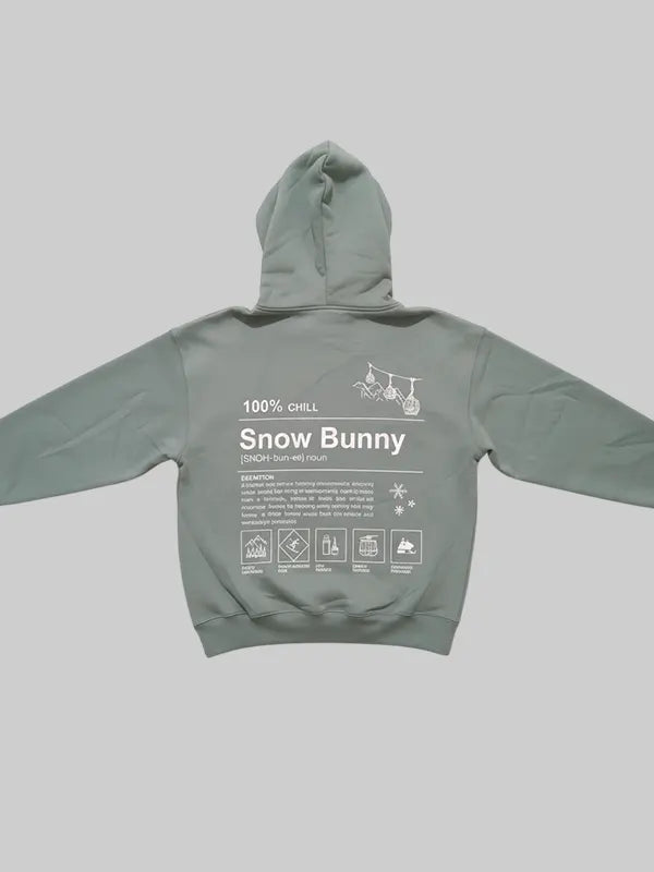 Green snow bunny hoodie target 
