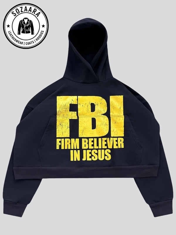 Heaven On Earth FBI Hoodie Navy