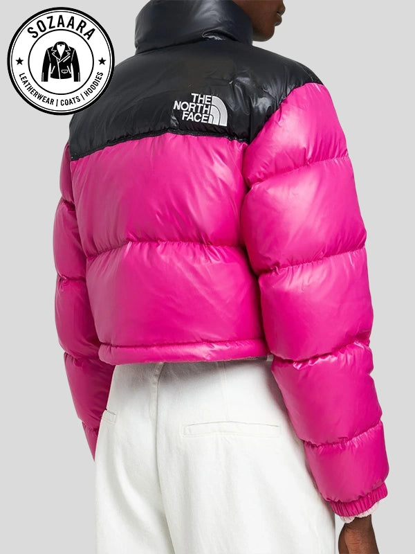 Hot Pink The North Face Puffer Jacket