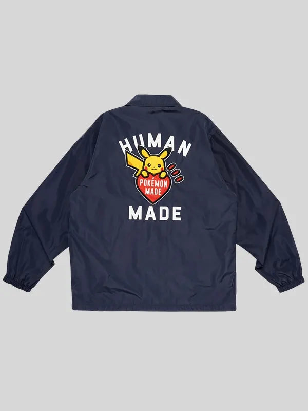 Human Made x Pokemon Coach Jacket Navy