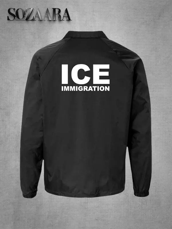 Ice Immigration Jacket Black