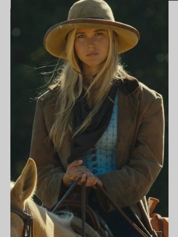 Isabel May 1883 Tv Series Elsa Dutton Trench Coat