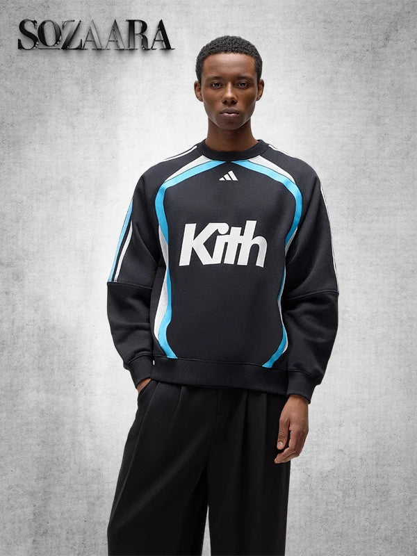 Kith For Adidas Football Crewneck Black