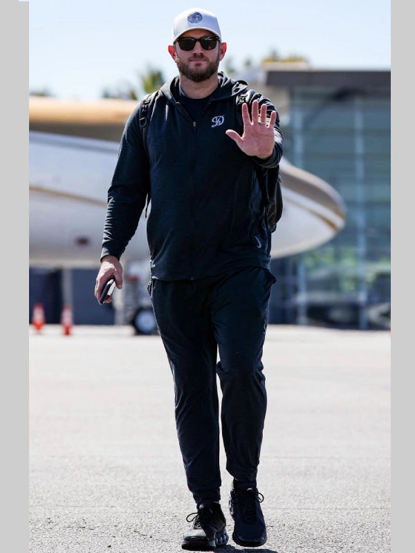 LA Dodgers Black Travel Tracksuit