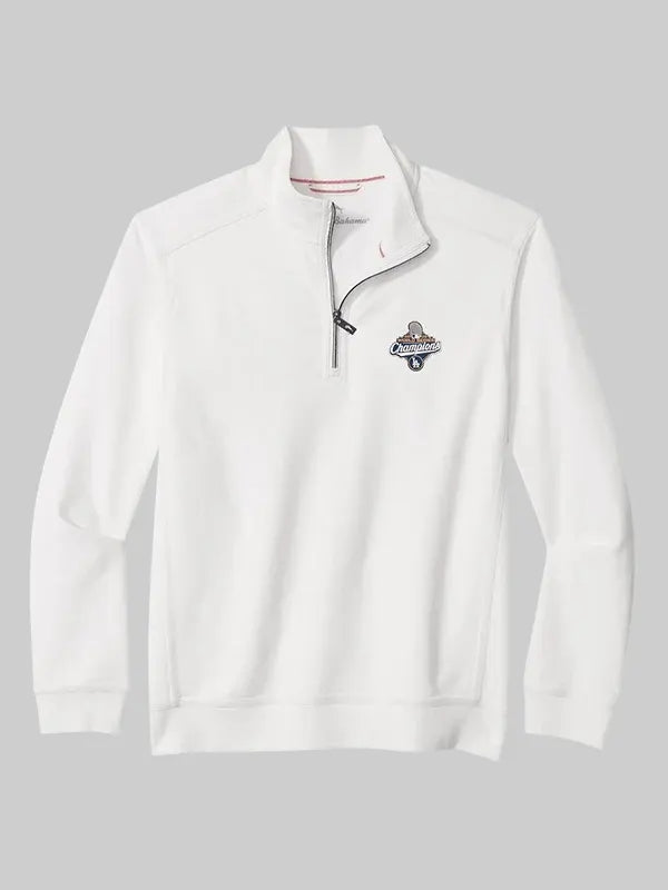 LA Dodgers Tommy Bahama 2025 World Series Champions Half-Zip Jacket
