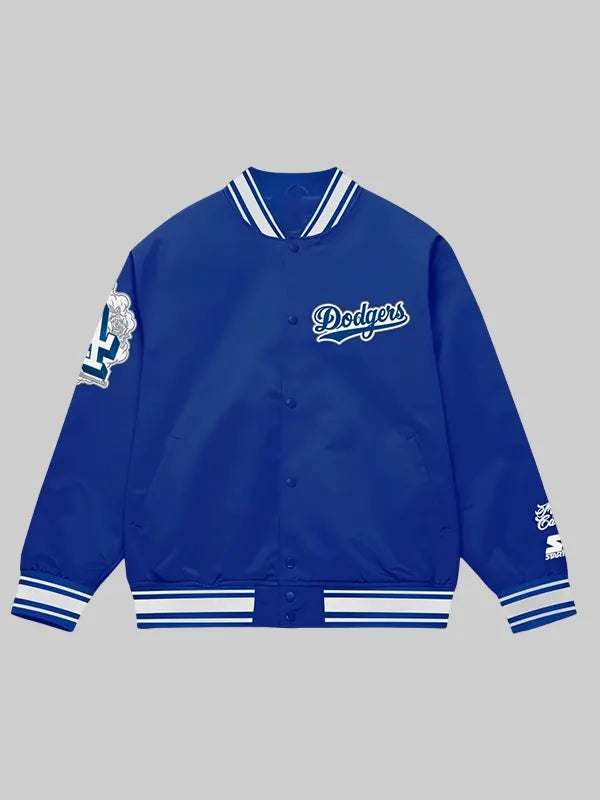 LA Dodgers X Mister Cartoon X Starter Jacket.