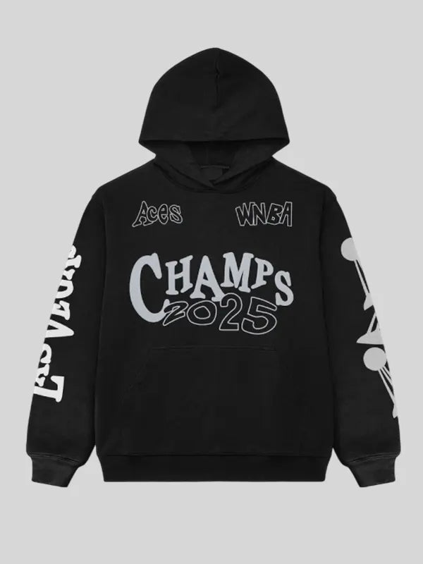 Las Vegas Aces 2025 WNBA Champions Hoodie Black