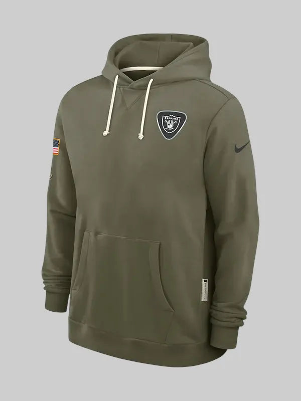 Las Vegas Raiders Salute to Service Hoodie 2025