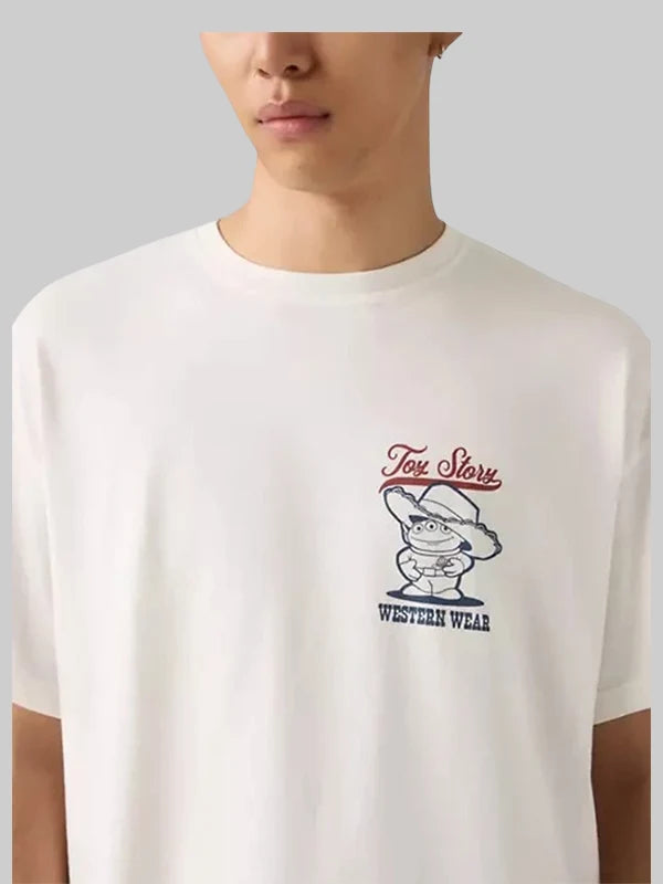 Levi’s x Toy Story Alien Boxy White T-Shirt
