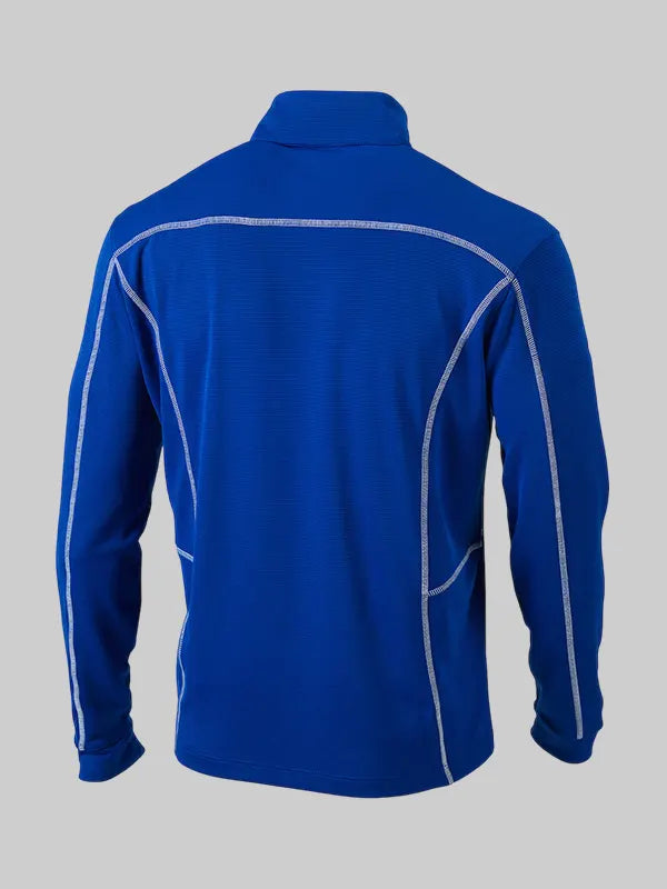 Los Angeles Dodgers Columbia Royal 2025 World Series Champions Shotgun Quarter-Zip Jacket