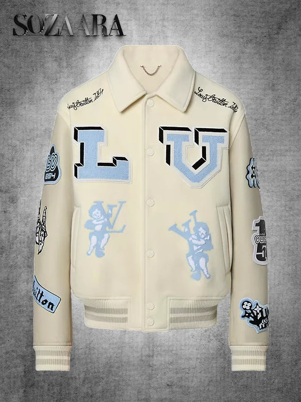 Louis Vuitton FW22 Varsity Jacket