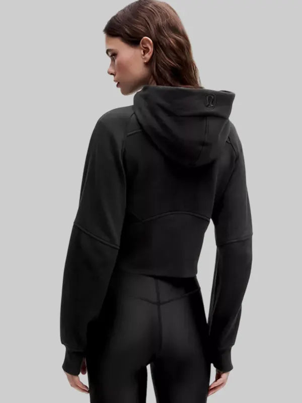 Lululemon Scuba Oversized Half Zip Hoodie Black