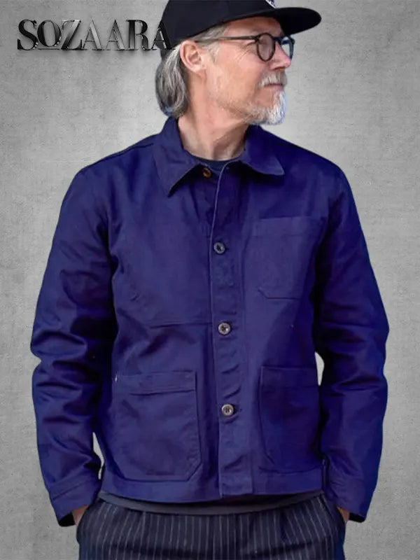 Lusine Bleue Coltin Work Blue Jacket