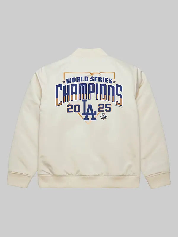 M&A Los Angeles Dodgers 2025 World Series Champions Bomber Jacket Men's