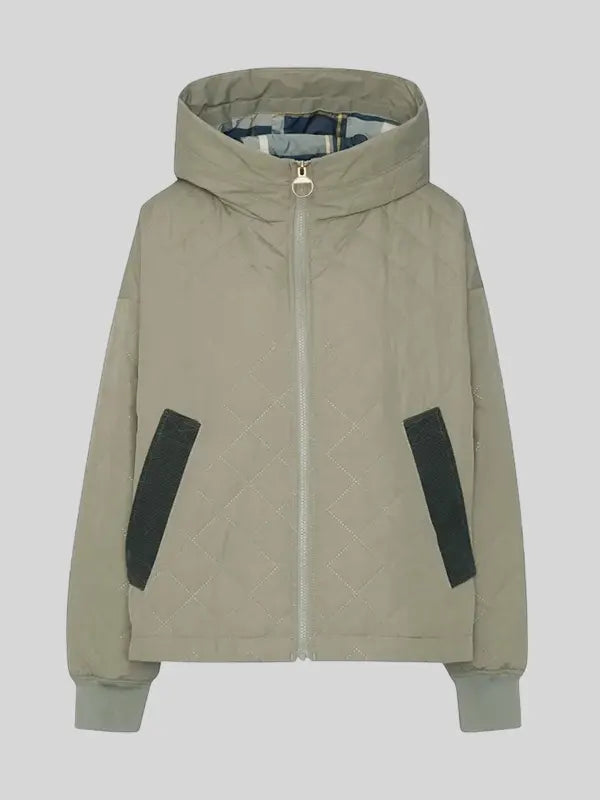 Maddy Ladies Quilted Jacket Green