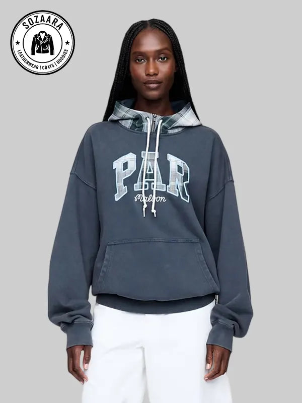 Malbon GAP Hoodie Blue