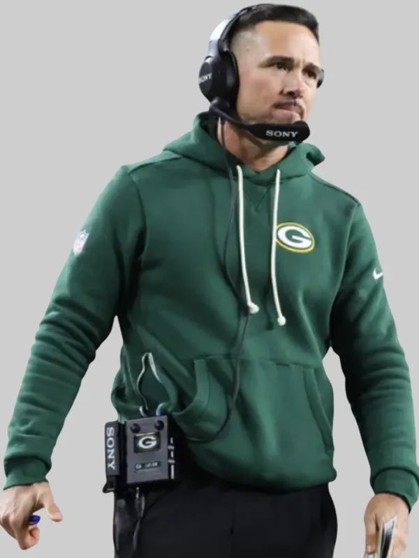 Matt LaFleur Packers Nike Sideline Hoodie