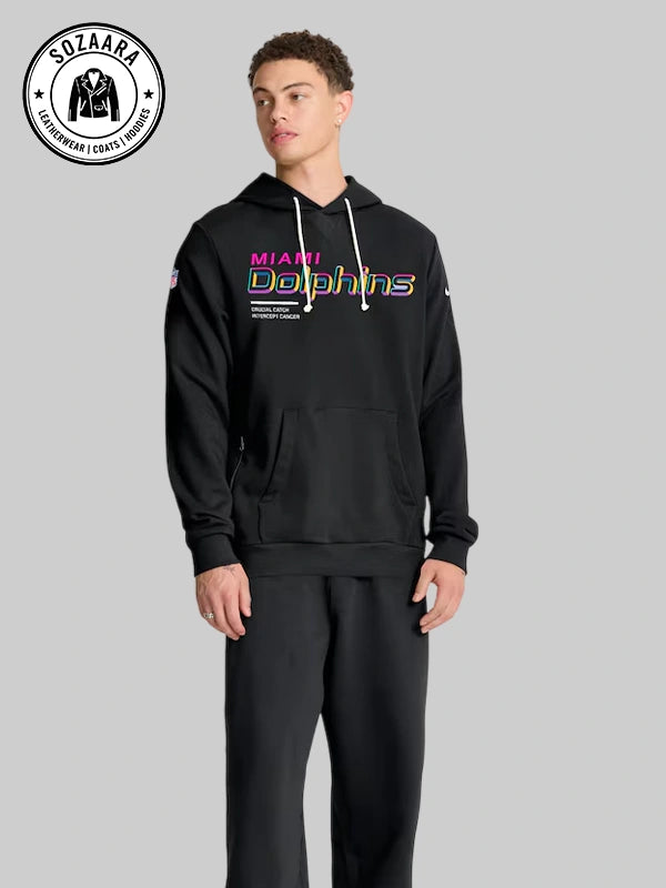 Miami Dolphins 2025 Crucial Catch Hoodie