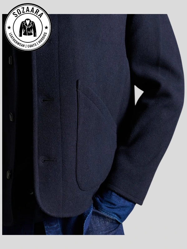 Men's Blue Donkey Jacket