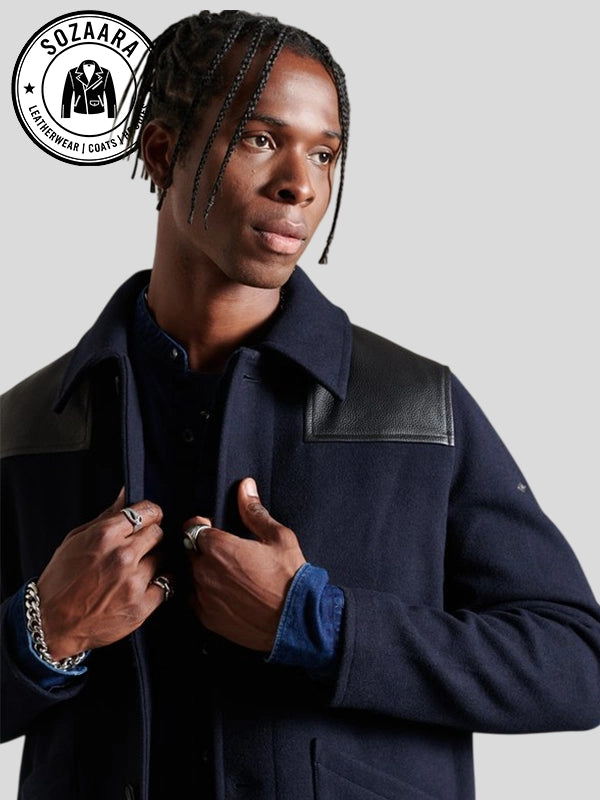 Men s Donkey Jacket Blue