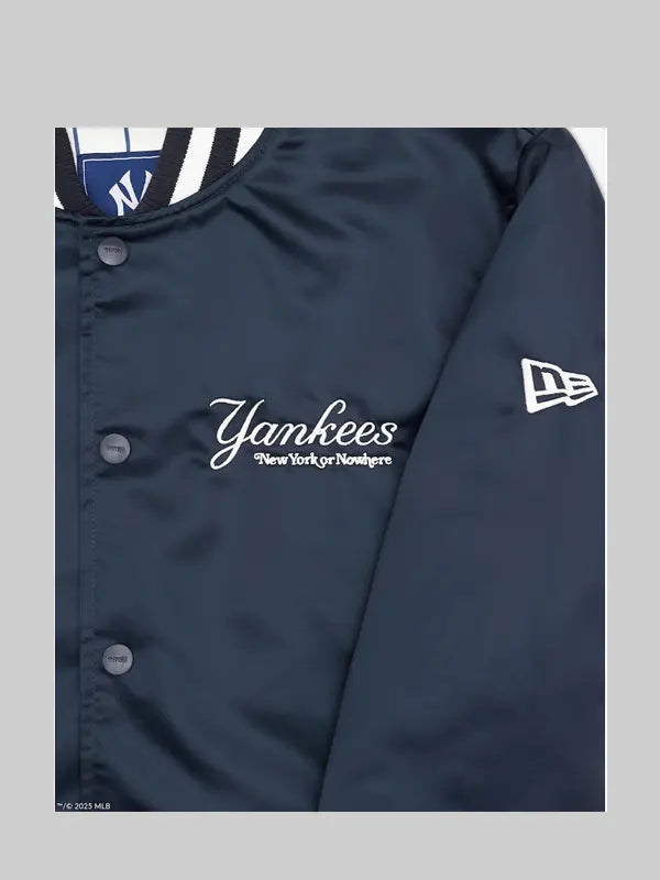 Men's New York or Nowhere x New Era New ork Yankees Navy Full-Snap Jacket