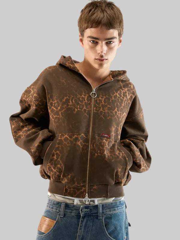 Men's Scuffers Leopard Hoodie