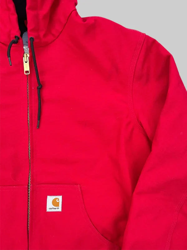 Mens Red Carhartt Jacket