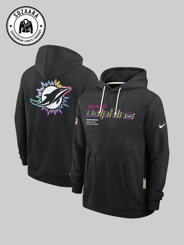 Miami Dolphins 2025 Crucial Catch Hoodie
